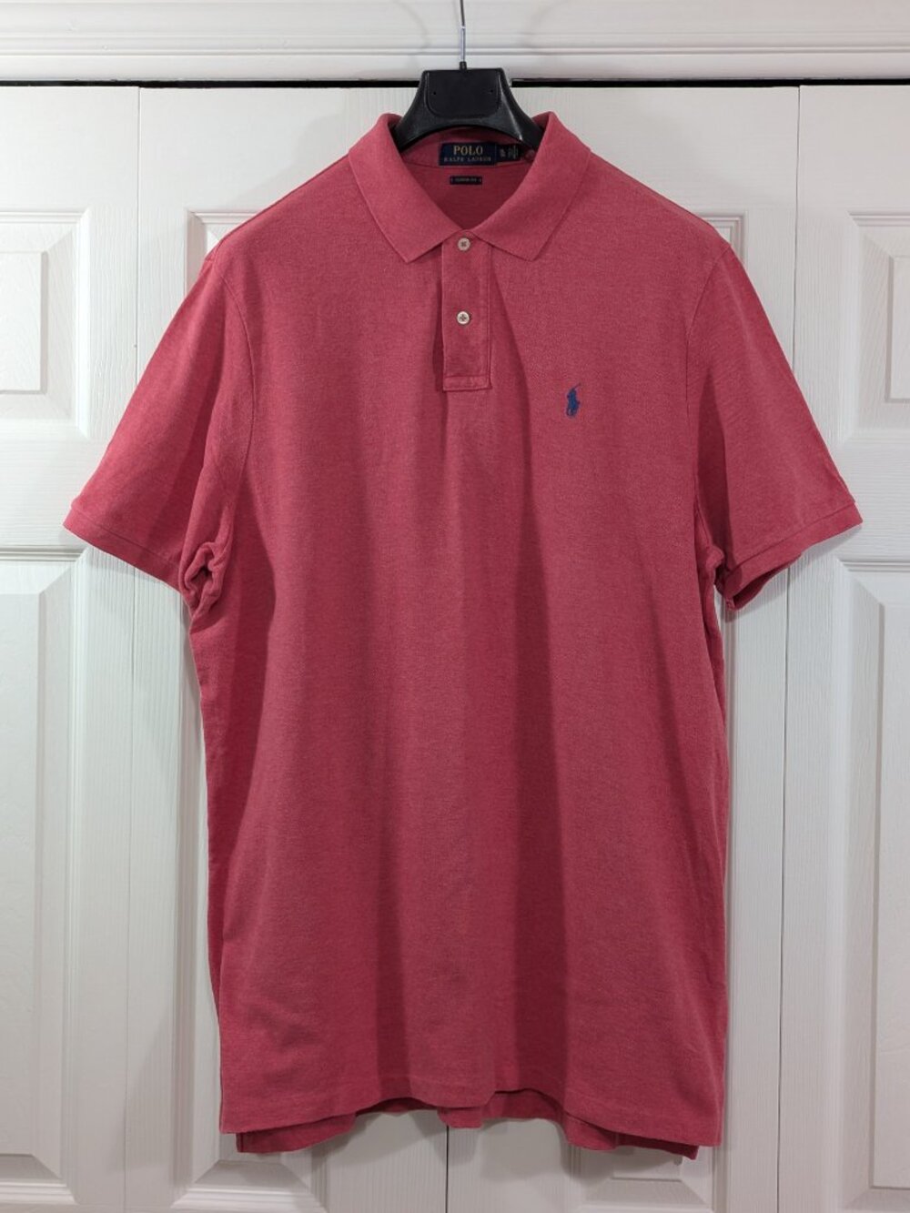 Polo Ralph Lauren Classic Fit Pink Polo Shirt